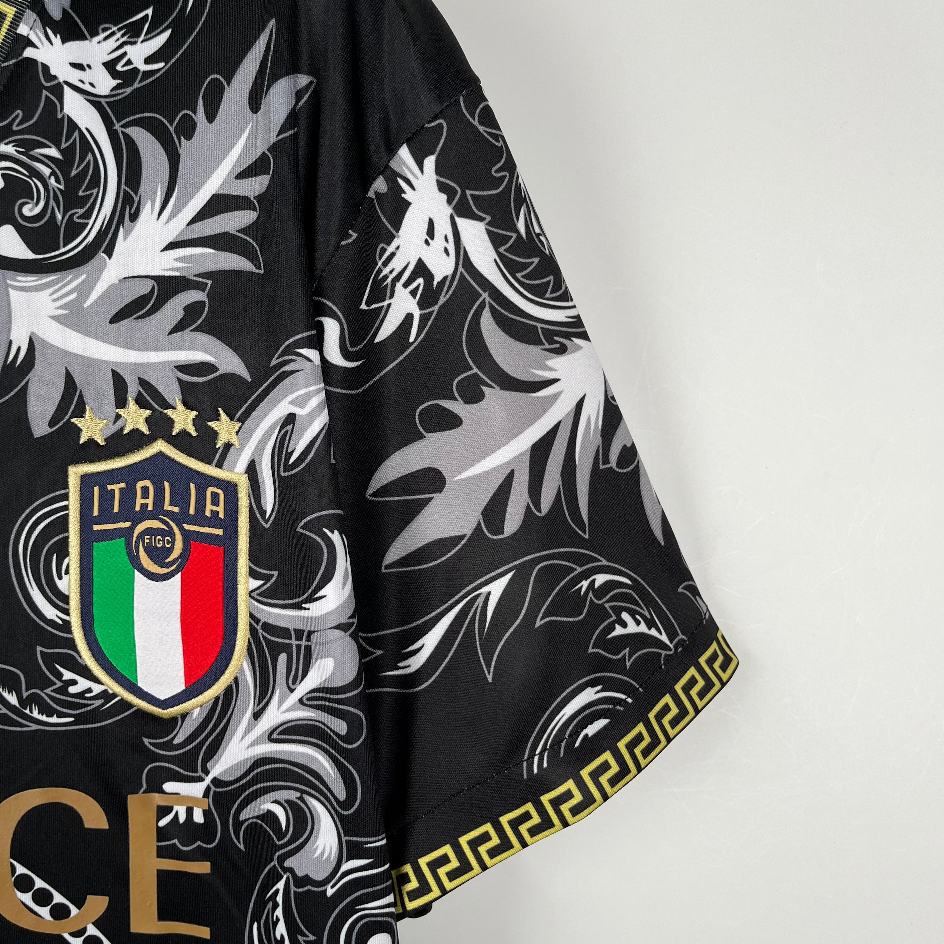 Italy 2024 Football Shirt | Black | Special Edition