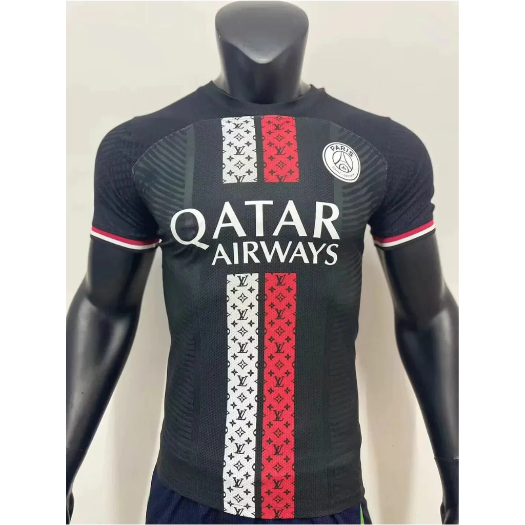 PSG 2023  | LV Special Black Edition | Football Shirt